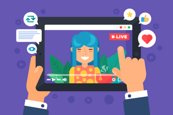 Download Asian Female Web Streamer Concept Image - Streamer Collection