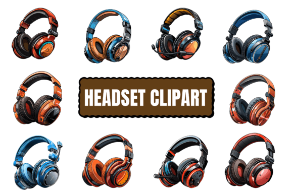 Download Watercolor Headset Clipart - Headset Collection